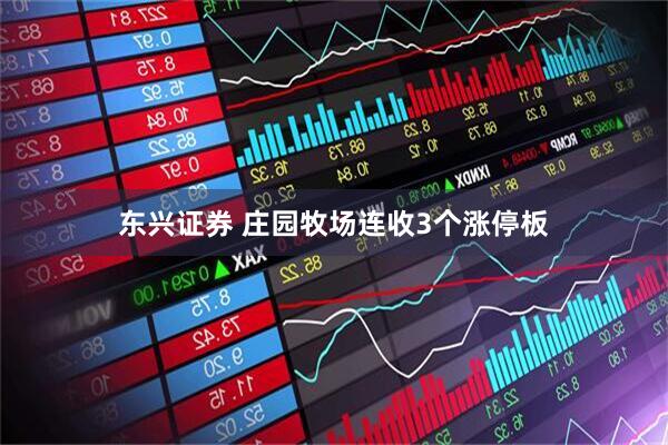 东兴证券 庄园牧场连收3个涨停板