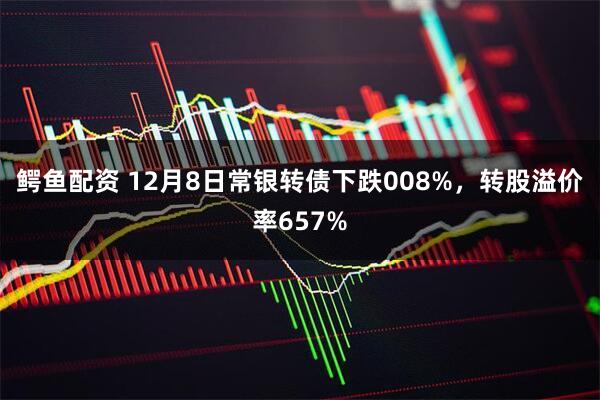 鳄鱼配资 12月8日常银转债下跌008%，转股溢价率657%