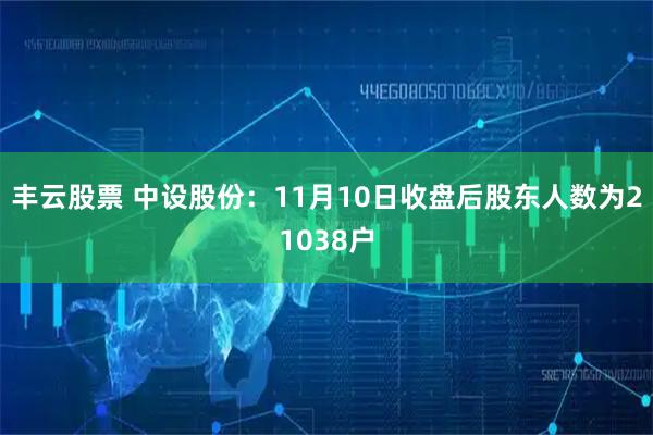 丰云股票 中设股份：11月10日收盘后股东人数为21038户